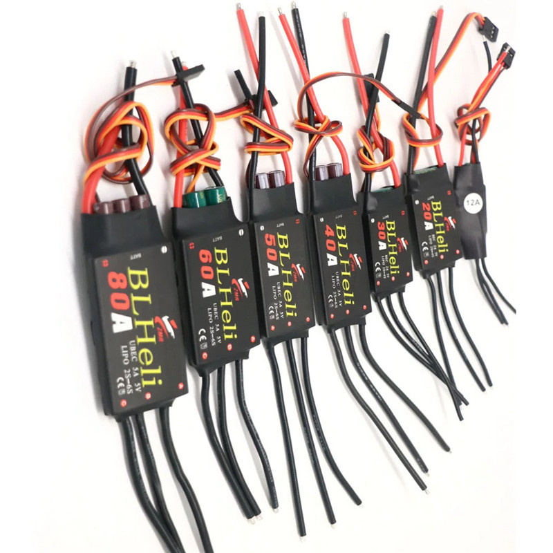 Fpv Drone Esc - 1-3 pces sem escova esc blheli