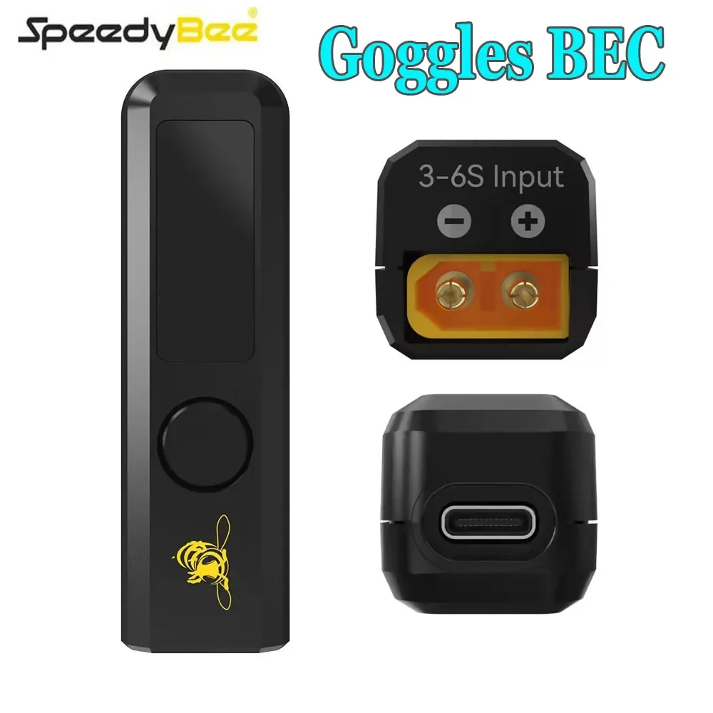 Fpv Drone Goggles - SpeedyBee Goggles BEC - Carregamento Rápido
