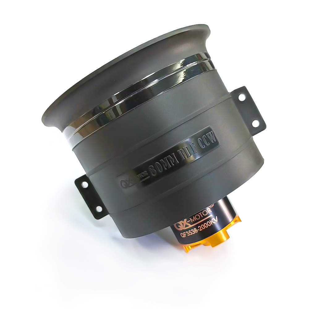 Fpv Drone Esc - QX-MOTOR 80mm 12 lâminas edf cw/ccw