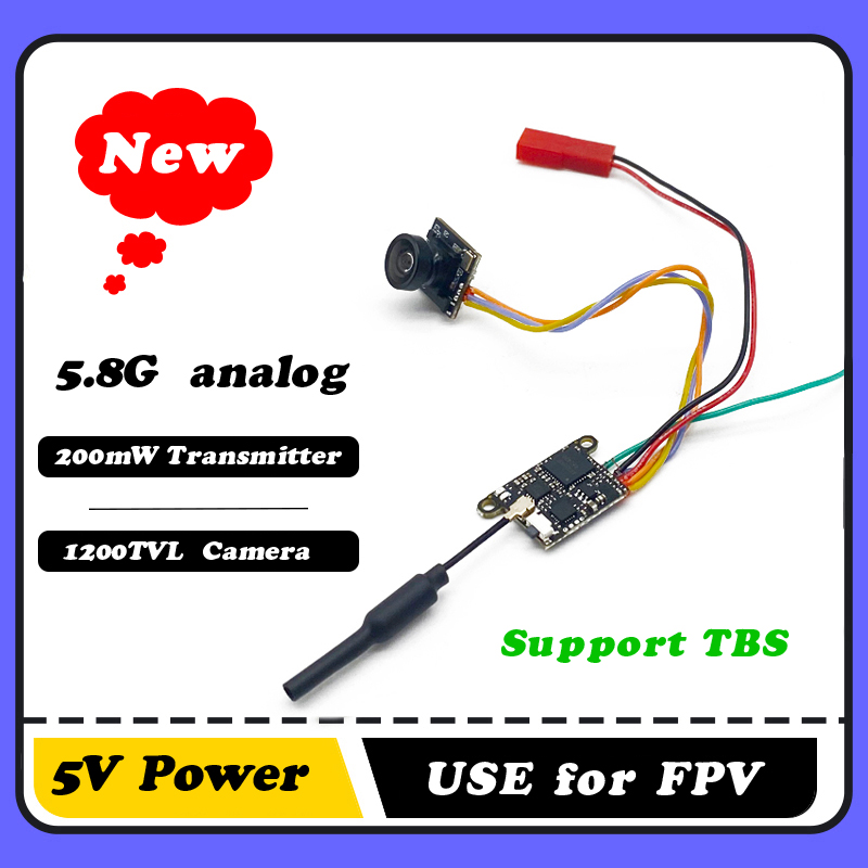 Fpv Drone Receiver - SLONWAKE 5.8G 1200TVL FPV Câmera VTX