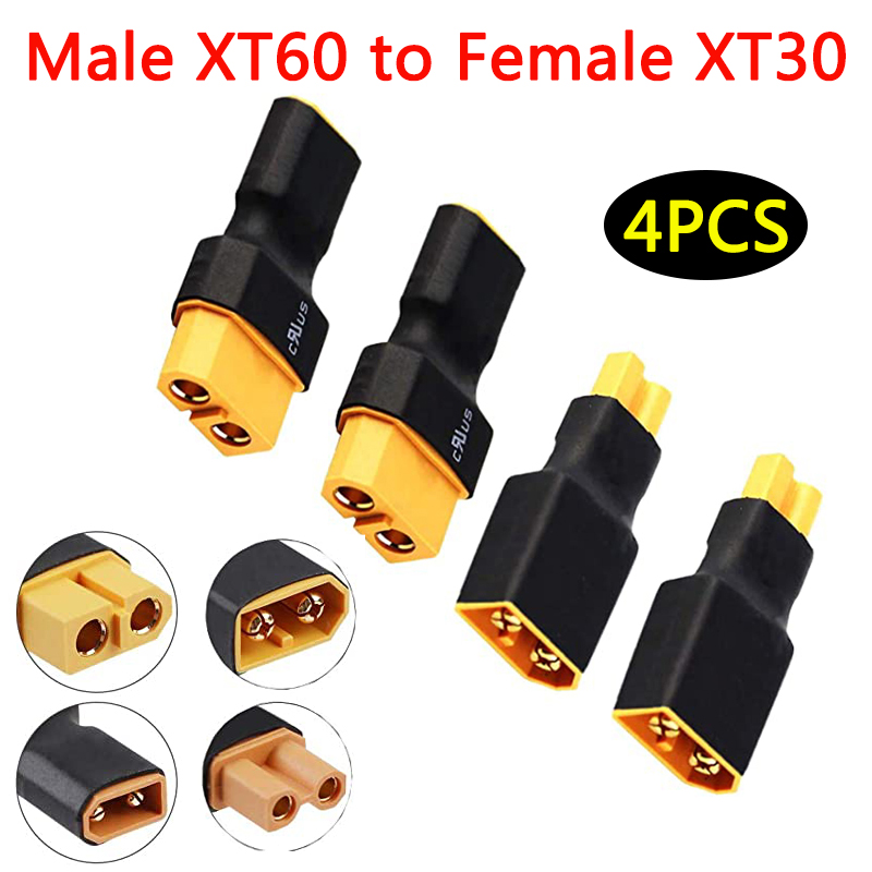 Fpv Drone Charger - 4 pçs xt60 para xt30 plug