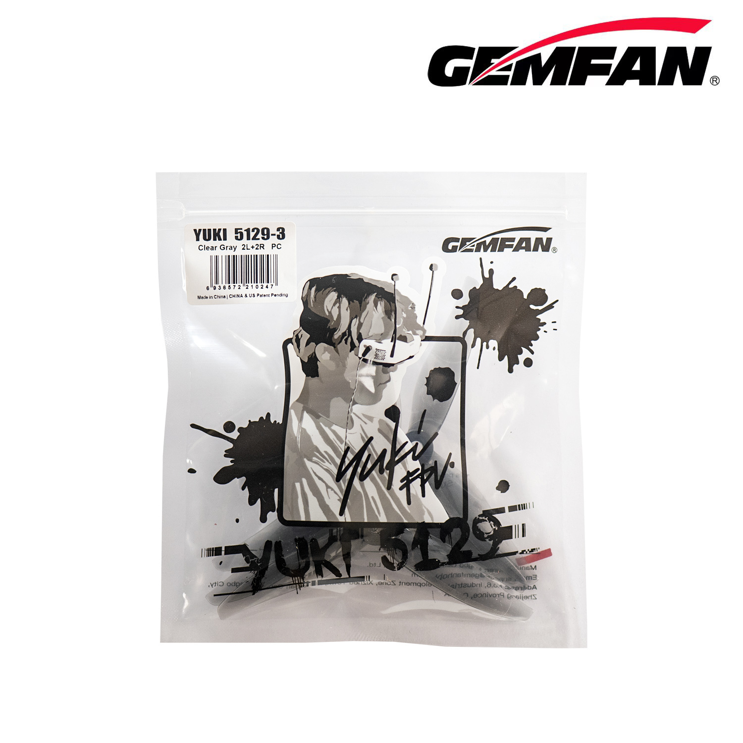 Fpv Drone Propeller - Gemfan 5129 5 polegadas 3 lâminas/tri-lâmina