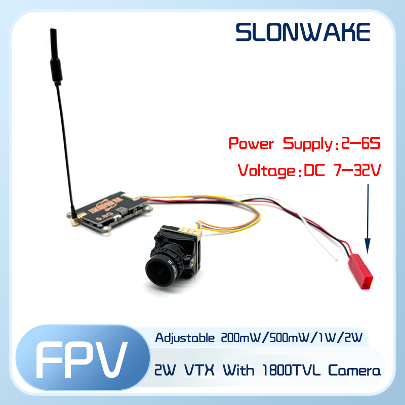 Transmissor VTX SLONWAKE 5.8G  - Fpv Drone Receiver avaliação e preço