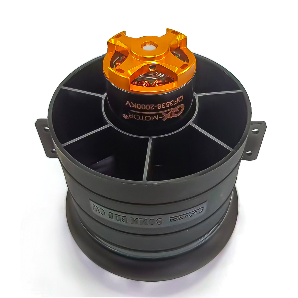 QX-MOTOR 80mm 12 lâminas edf c - Fpv Drone Esc avaliação e preço