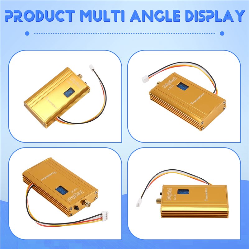 A48U 1.5G 1.5W FPV VTX 12CH 15 - Fpv Drone Transmitter avaliação e preço
