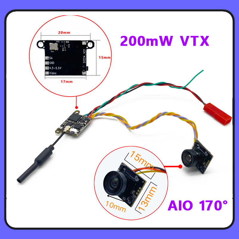 SLONWAKE 5.8G 1200TVL FPV Câme - Fpv Drone Receiver avaliação e preço