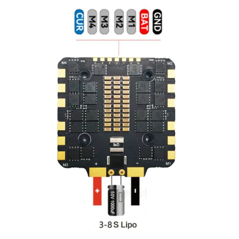 ESC Brushless 4 em 1 BLS 100A  - Fpv Drone Esc avaliação e preço